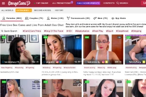 BongaCams site review screenshot 1