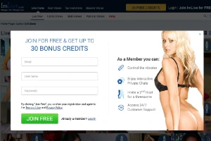 ImLive site review screenshot 2